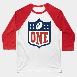 First Birthday Football Baseball T-Shirt